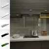 Cocina de color gris / gris Splash Splash Subway Mall Tile