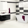 Baño de porcelana Super White Cerámico Vitrificado Piso pulido Tile 60x60