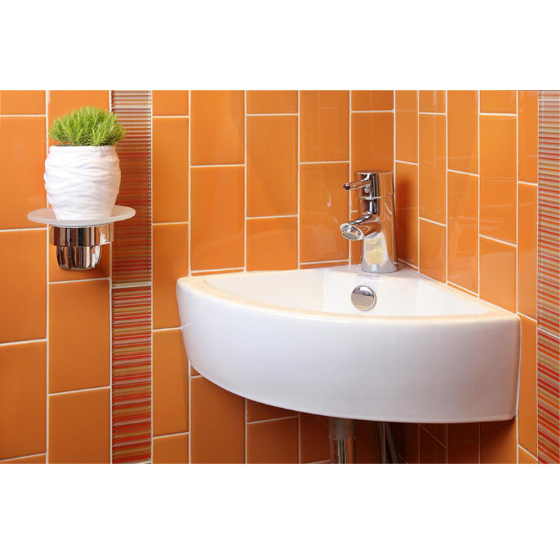 Azulejos de pared de cocina de color naranja 4x8 Moderno de 10x20 cm Baño estándar Cerámica de cerámica