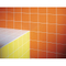 Baldosas de pared de cerámica de color naranja 15x15 baldosas de cocina comerciales sin deslizamiento